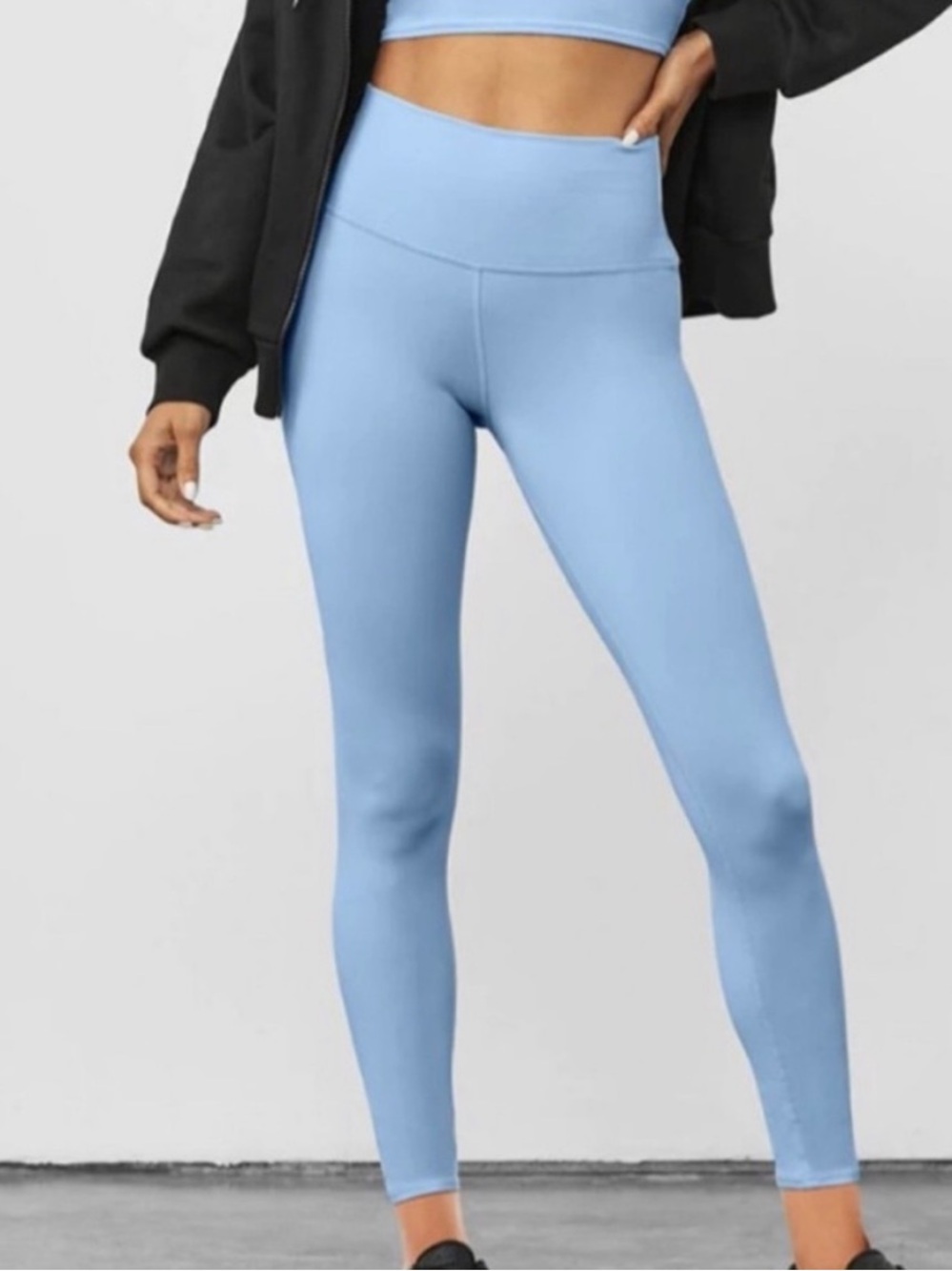 Alo 7/8 High-Waist Airbrush Legging Light Blue